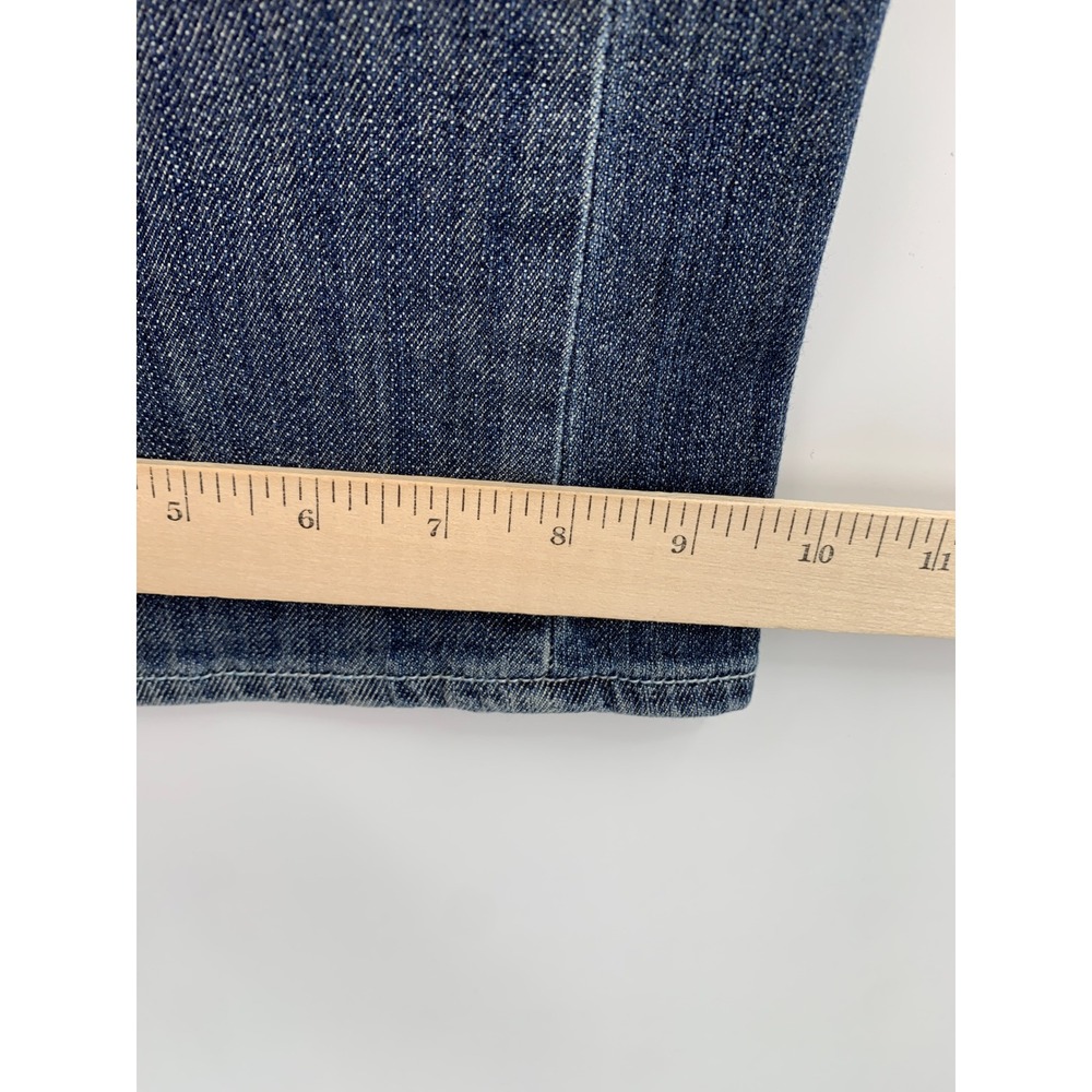 Rock & Republic‎ Jeans Mens 40 Blue Taylor Embroidered Y2K Flap Pocket Fade - Picture 11 of 12